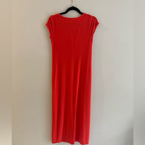 GAP Orange Maxi Dress Size XS - Picture 2 of 4